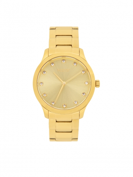 Reloj de señora con índices en forma de cristales CELESTIA GLOW