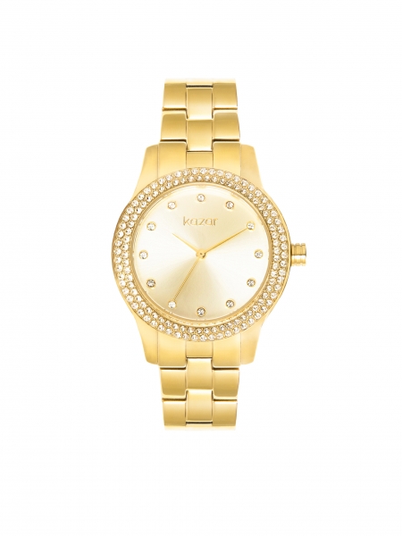 Reloj dorado con cristales LADY GRACE