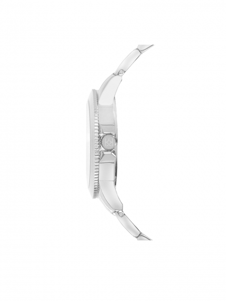 Reloj minimalista plateado para mujer LUXE TOUCH