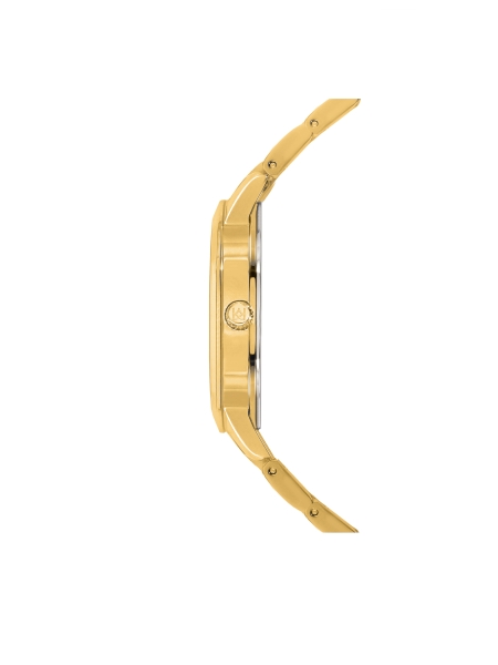 Reloj de pulsera dorado con esfera verde VIVID AURA