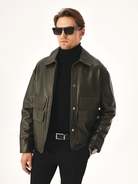 Cinturón reversible negro y marrón para hombre BRENO