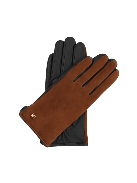 Guantes de piel bicolor FRIO