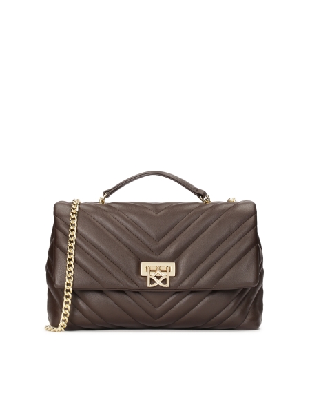 Bandolera compacta con acolchado de moda  HALLIE