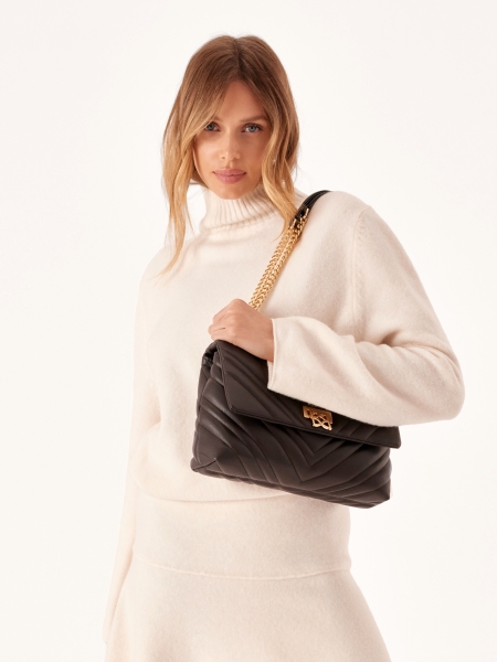 Bandolera compacta con acolchado de moda  HALLIE