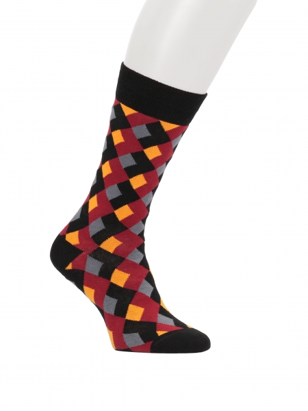 Calcetines de algodón en rombos THAMES