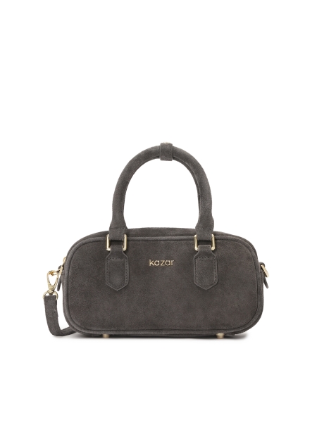 Bolso pequeño de ante para bolos con correa desmontable WERO