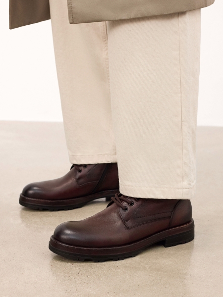 Botas clásicas de piel para hombre PAVELLI