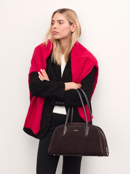 Bolso de ante marrón KYLE