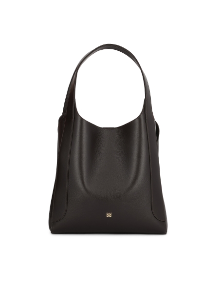 Bolso grande marrón con asas largas ARIANNA