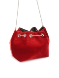 Bolso rojo con cierre joya DANCING
