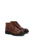 Botas de piel con cordones para hombre REVAN
