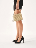 Bolso de piel suave beige  ALELE S