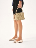 Bolso de piel suave beige  ALELE S