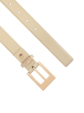 Cinturón beige con trabilla  SALLE