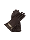 Guantes marrones con cadena  VIVA