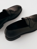 Mocasines de cuero negro para hombre  NIKET