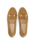 Mocasines de ante suave marrón claro JANETTE