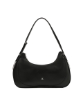 Bolso baguette negro con monograma KS ADORI