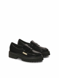 Zapatillas negras con suela track ESSEN