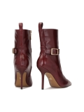 Botas granate con puntera en punta ENRICA