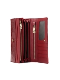 Cartera roja de charol con solapa JOLENE