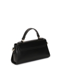 Elegante bolso negro con asa MELIA