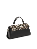 Elegante bolso decorado con estampado de leopardo MELIA