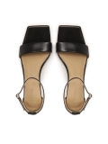 Sandalias negras con tacón KS JAVELIN