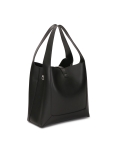 Elegante bolso de piel negro LAURIE