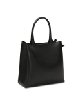 Elegante bolso negro con correa LAURIE