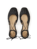 Bailarinas negras con empeine abierto KS SOLEIL