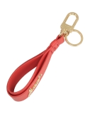 Llavero rojo con el exclusivo logotipo dorado de KAZAR LAINEY