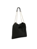 Bolso negro suelto con forma de bolsa HAIDIE