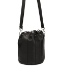 Bolso de cuero negro ROCK