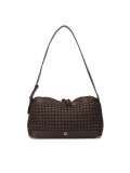 Bolso oblongo marrón trenzado KS JOSLYNE