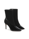 Elegantes botas de ante y charol JACKIE