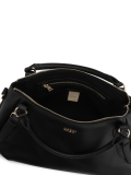 Bolso universal de cuero negro ELEONORE