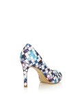 Bombas peep toe multicolores SUMMER