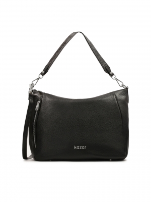 Bandolera negra holgada