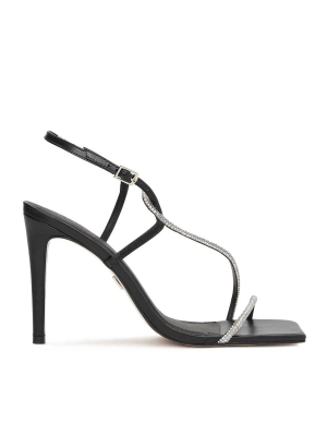 Sandalias negras para mujer