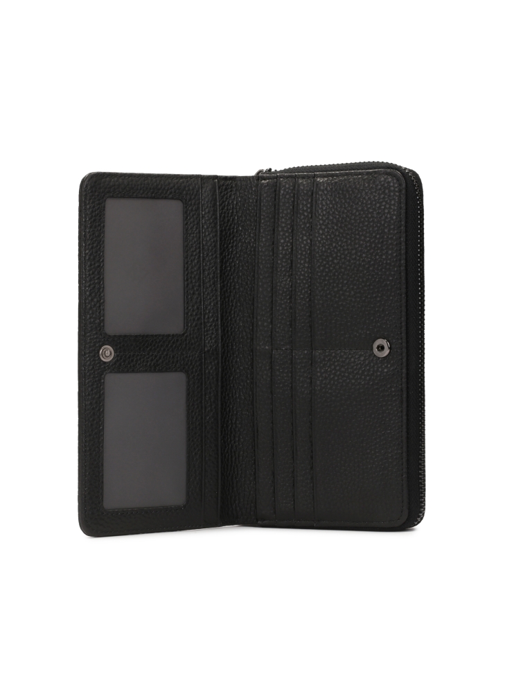 Cartera de mujer de piel repujada con cierre de cremallera  ROLETTE