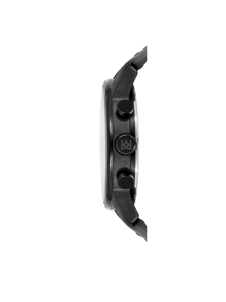 Reloj analógico con correa de piel WATCH MY MATCH