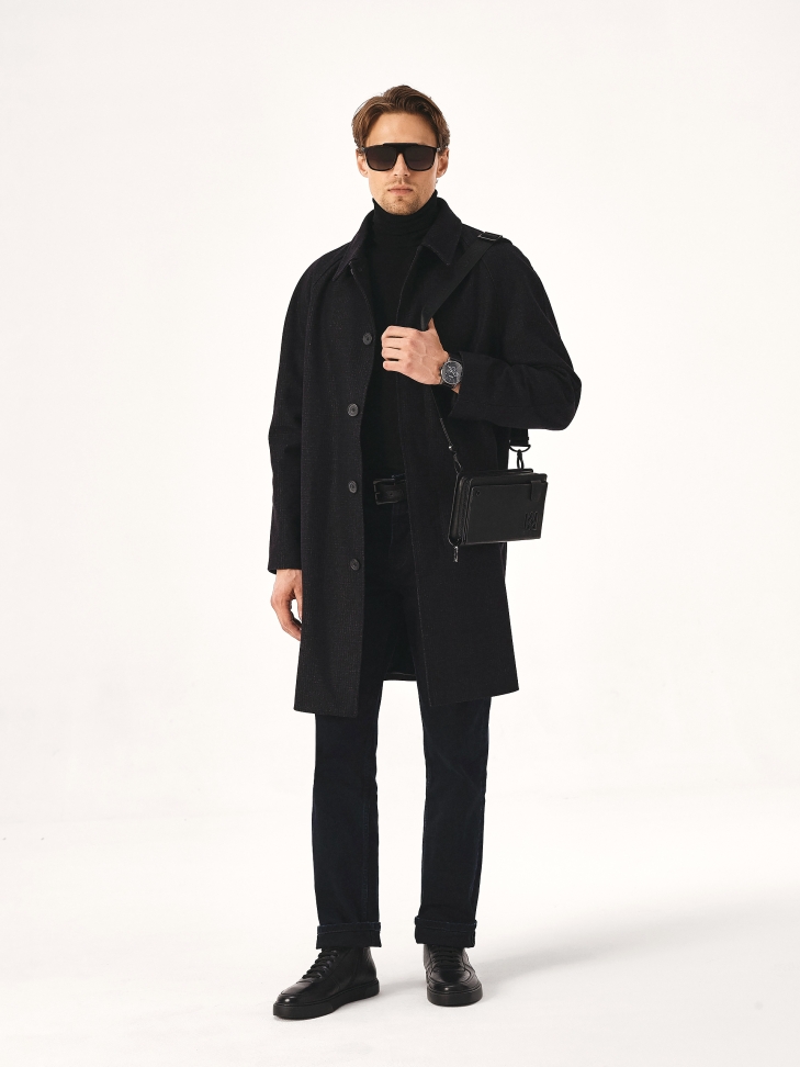 Reloj analógico con correa de piel WATCH MY MATCH