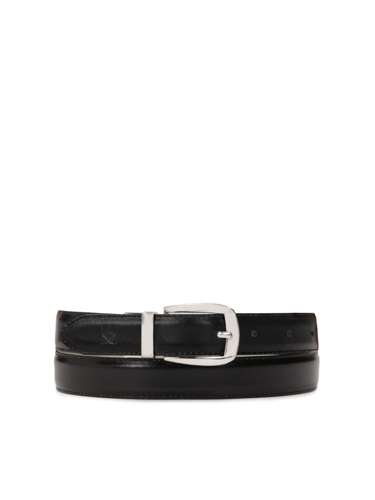 Estrecha franja gris y negra de doble cara MILL