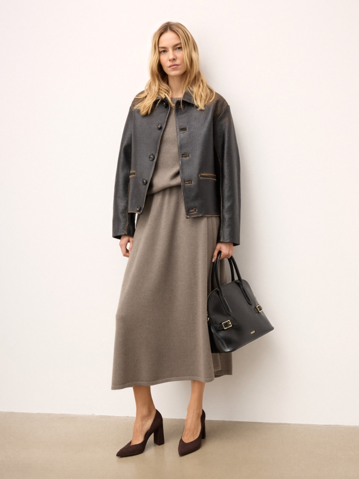 Bombas de ante marrón BLUEBELL