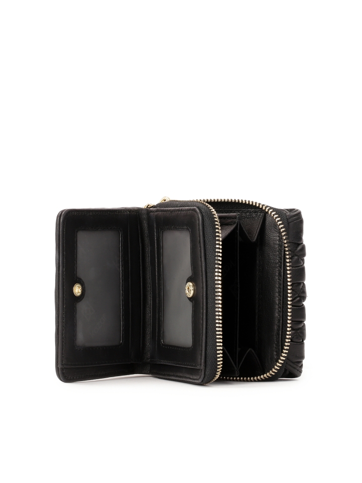 Cartera pequeña de piel suave AMALA