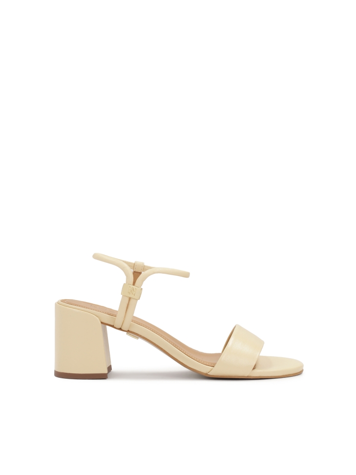 Sandalias con cierre corredizo de metal NORA