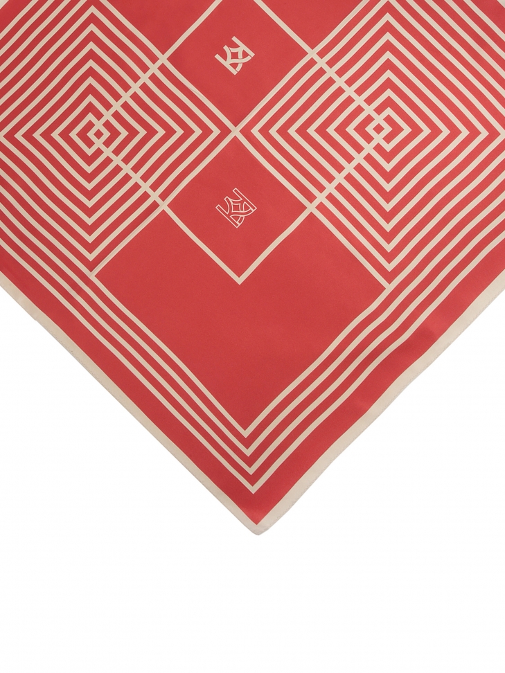 Pañuelo de seda rojo HAMLEY