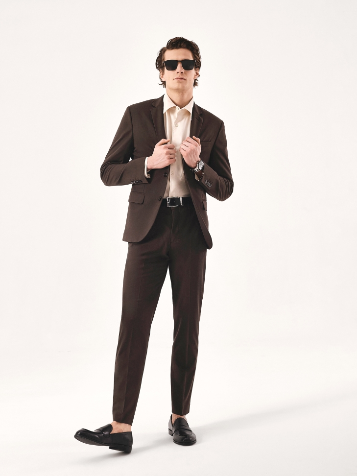 Mocasines de cuero negro para hombre  NIKET