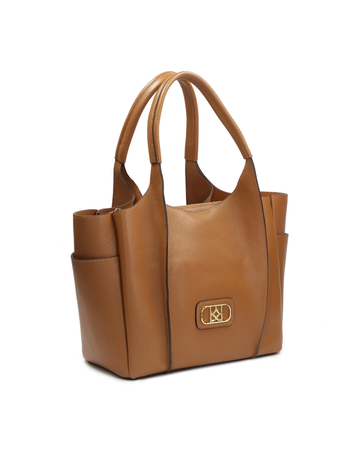 Bandolera marrón claro  SIENE